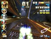 F-Zero GX - Lightning Loop Cross track