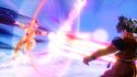 Golden Frieza attack Goku the Emperor's Death Beam in Dragon Ball: Xenoverse