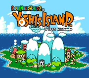 The Super Mario World 2: Yoshi's Island title screen