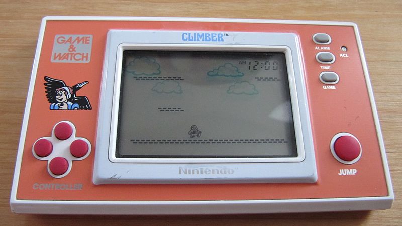 modèle 3D de Console de jeu Nintendo Game and Watch Parachute