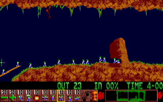 The sprites clearly do not look like actual lemmings': the inside