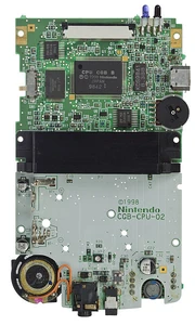 The Game Boy Color motherboard() 