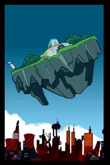 , about to be crushed by  in .