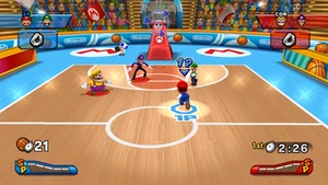 Gameplay of basketball, one of the game's four sports