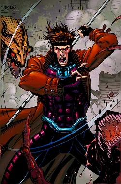 What is Gambit's character arc? Is he a good guy or bad guy? How did he get  his powers to control playing cards, and what makes him different from  other mutants? 