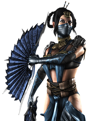 Mileena Kisses Baraka - Mortal Kombat Online