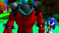Zavok meeting with Sonic at Sky Road.
