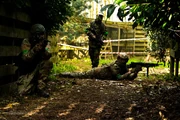  players defending an objective.