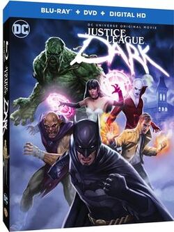 Justice League Dark film Blu-ray