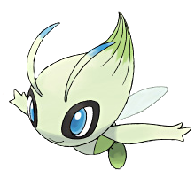 Celebi is my favorite Pokemon!