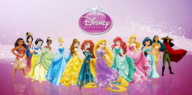 Lot of New Disney Princess Barbie Dolls Cinderella, Merida (Brave), Moana,  Tiana