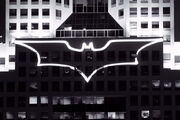 Batsignal at Highmark building