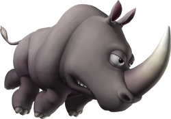 Picture of Rambi the Rhinoceros