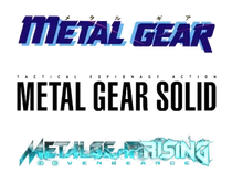 Metal Gear (series) logos
