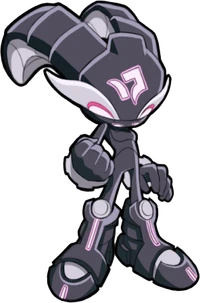 Shade in her armor, from .