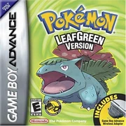 Pokemon LeafGreen box