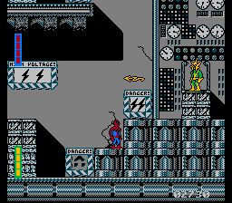 Amazing Spider-Man, The Download (1990 Arcade action Game)