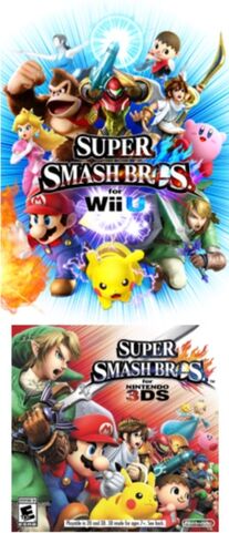 super smash bros wii u box art