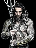 Promotional image of  as Aquaman in the DC Extended Universe