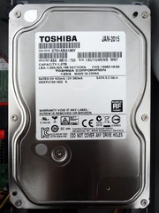 Toshiba DT01ABA100V, a  (HDD) with 1  (TB)  capacity.