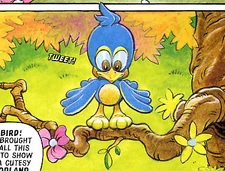 A Flicky, from . Art by .