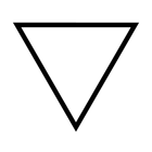 Alchemy water symbol
