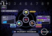 In the new "Purify Chamber" mode, the player arranges purified Pokémon around a Shadow Pokémon to purify the latter. Ideally, four purified Pokémon would be arranged in a clockwise fashion so that each would have a  advantage over the next. This would fill the "tempo" gauge and allow for most efficient purification.