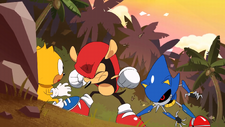 48302 - safe, artist:blehmaster7, mighty the armadillo (sonic), ray the  flying squirrel (sonic), armadillo, flying squirrel, mammal, squirrel,  anthro, sega, sonic the hedgehog (series), 2020, classic mighty, classic  ray, duo, duo male