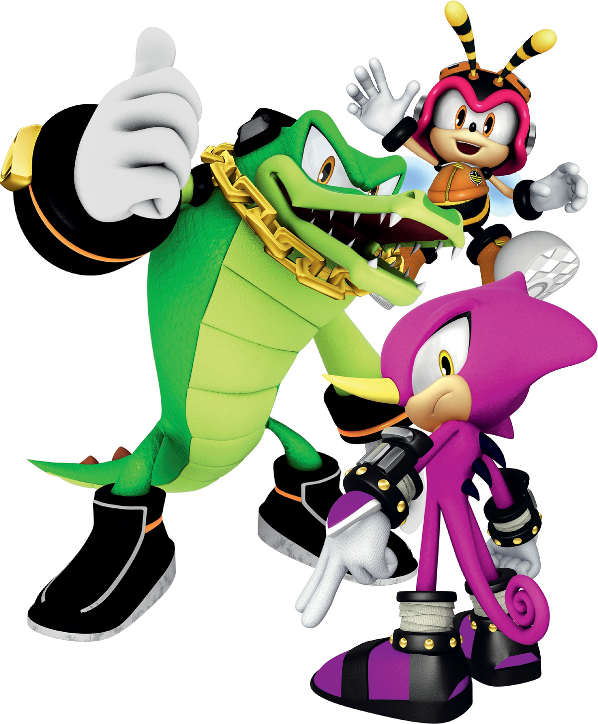 File:Vector chaotix.png - Sonic Retro