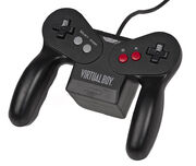 Virtual Boy controller with battery pack