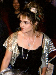 Bonham Carter at the 2005 , promoting 