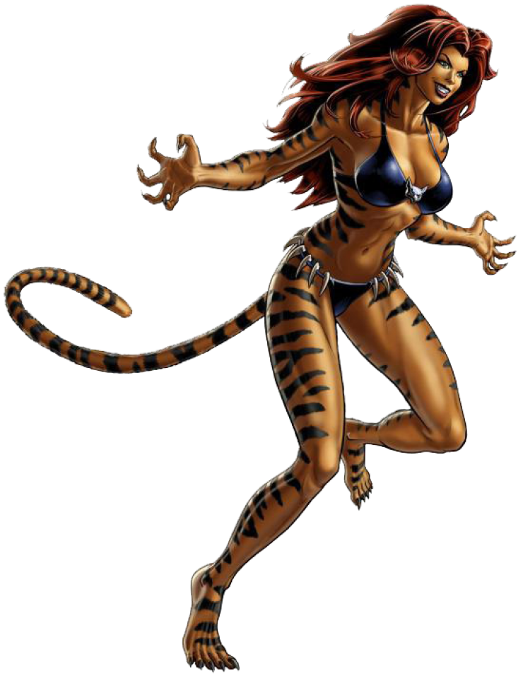 Tigra Marvel. Тигра Грир Грант. Тигрица Марвел. Tigra Marvel Comics.