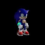 Sonic in the Dreamcast version.