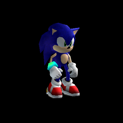 Sonic (Sonic Adventure DX)  Sonic the hedgehog, Sonic adventure, Sonic