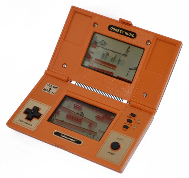donkey kong handheld video game