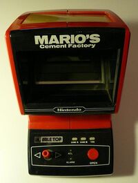 Mario's Cement Factory (Tabletop) - Game&Watch - Nintendo