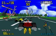 The graphics produced by the Sega Virtua Processor are comparable to those of Nintendo's  chip
