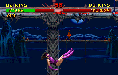 Mortal Kombat II 2 - Sega Saturn Videogame - Editorial use only