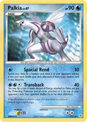 , the Spatial Pokémon's Trading Card Game card from the Pokémon TCG Diamond and Pearl expansion