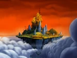 The Floating Island in .