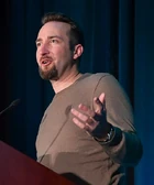 Game creator Brendan "PlayerUnknown" Greene at the 2018 