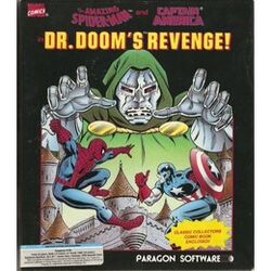 Spider-Man and Captain America in Doctor Doom's Revenge cover