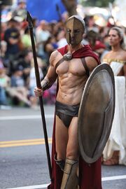 Dragoncon Spartan cosplay