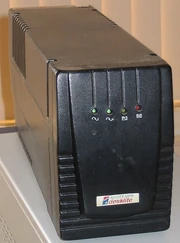 A tower type  (UPS) unit.