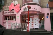 Hello Kitty cafe in Hongdae, Seoul