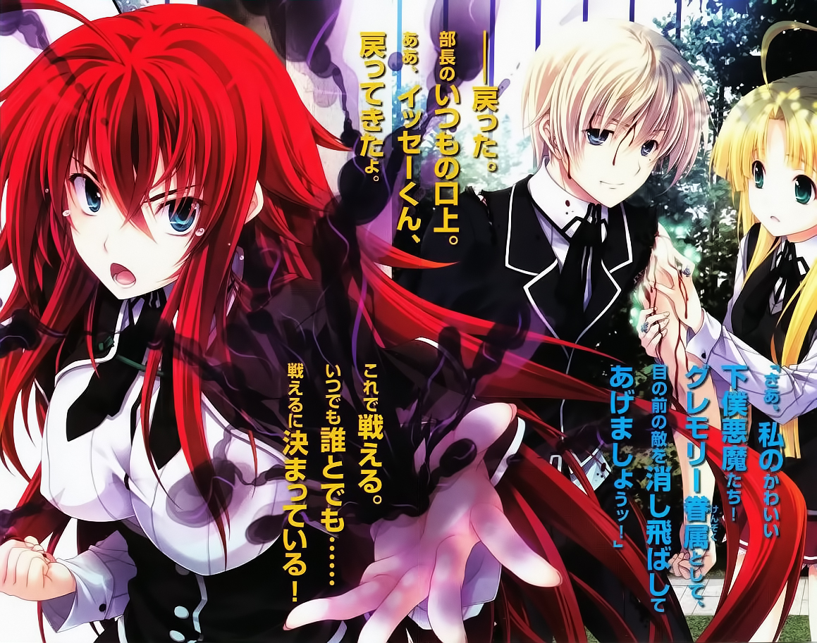 UPDATED: Manga UK Announces Recall of High School DxD BorN • Anime