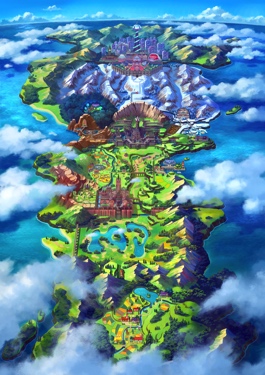 Pokemon Sword & Shield's Isle of Armor map finally revealed - Dexerto