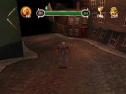 A still image from the second level of the game