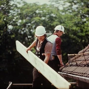 Carpentry is normally learned through .