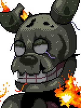 Funko Dark Springtrap Ultra Custom Night Wiki Fandom